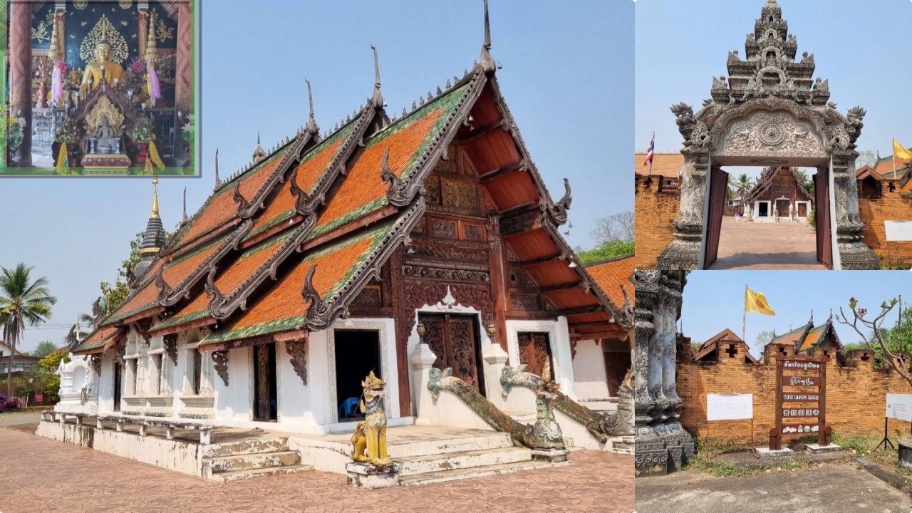 วัดประตูป่อง ร่องรอยประวัติศาสตร์ ประตูเมืองโบราณ เขลางค์นคร (คลิป)