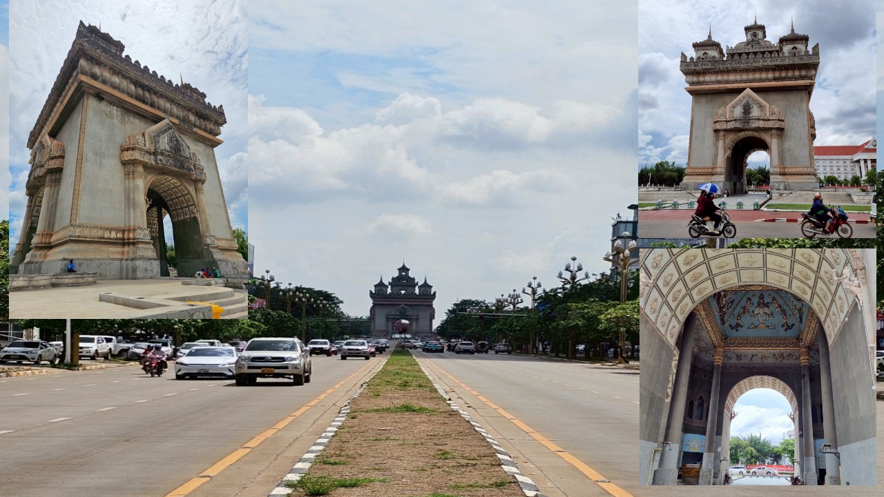 ประตูชัย แลนด์มาร์คนครเวียงจันทน์ สัญลักษณ์ชัยชนะ กอบกู้เอกราช (คลิป)