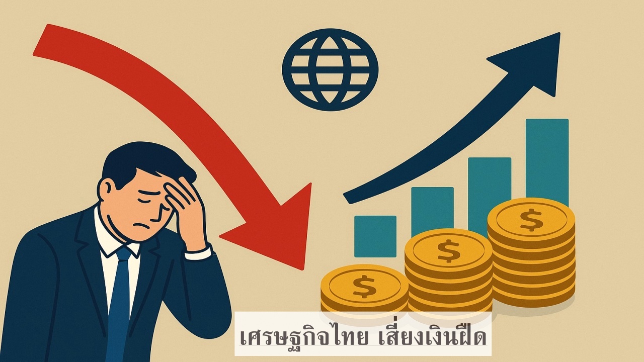 ไทยเสี่ยงภาวะเงินฝืด ต้องปรับโครงสร้างใหญ่ หนีรั้งท้ายอาเซียน