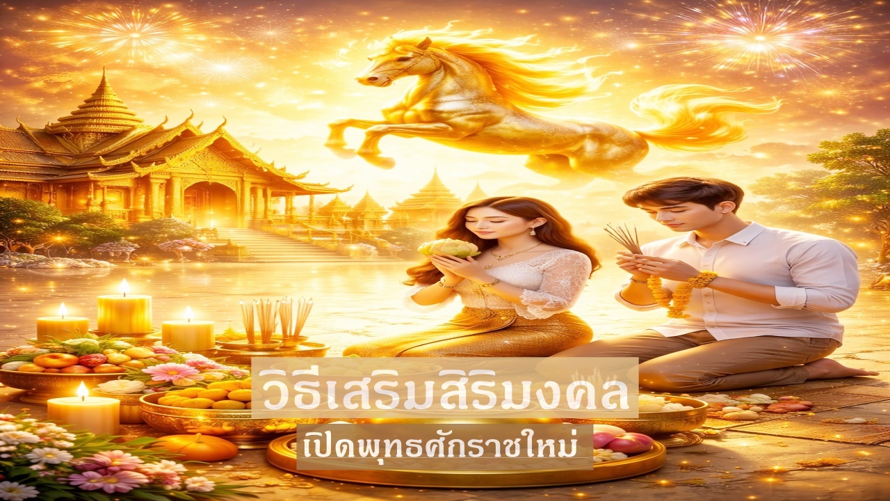เปิดพุทธศักราชใหม่ 2569 วิธีทำบุญ 12 ราศี เสริมสิริมงคล เรียกโชคลาภ งาน เงิน เฮงๆ ปังๆ
