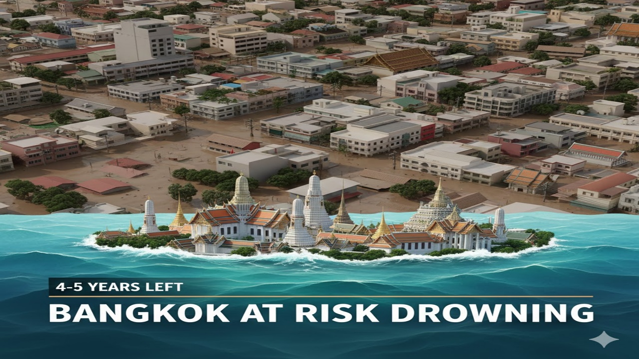 บทเรียนน้ำท่วมหาดใหญ่ สัญญาณเตือนกรุงเทพฯ 4–5 ปี เสี่ยงจมทะเล