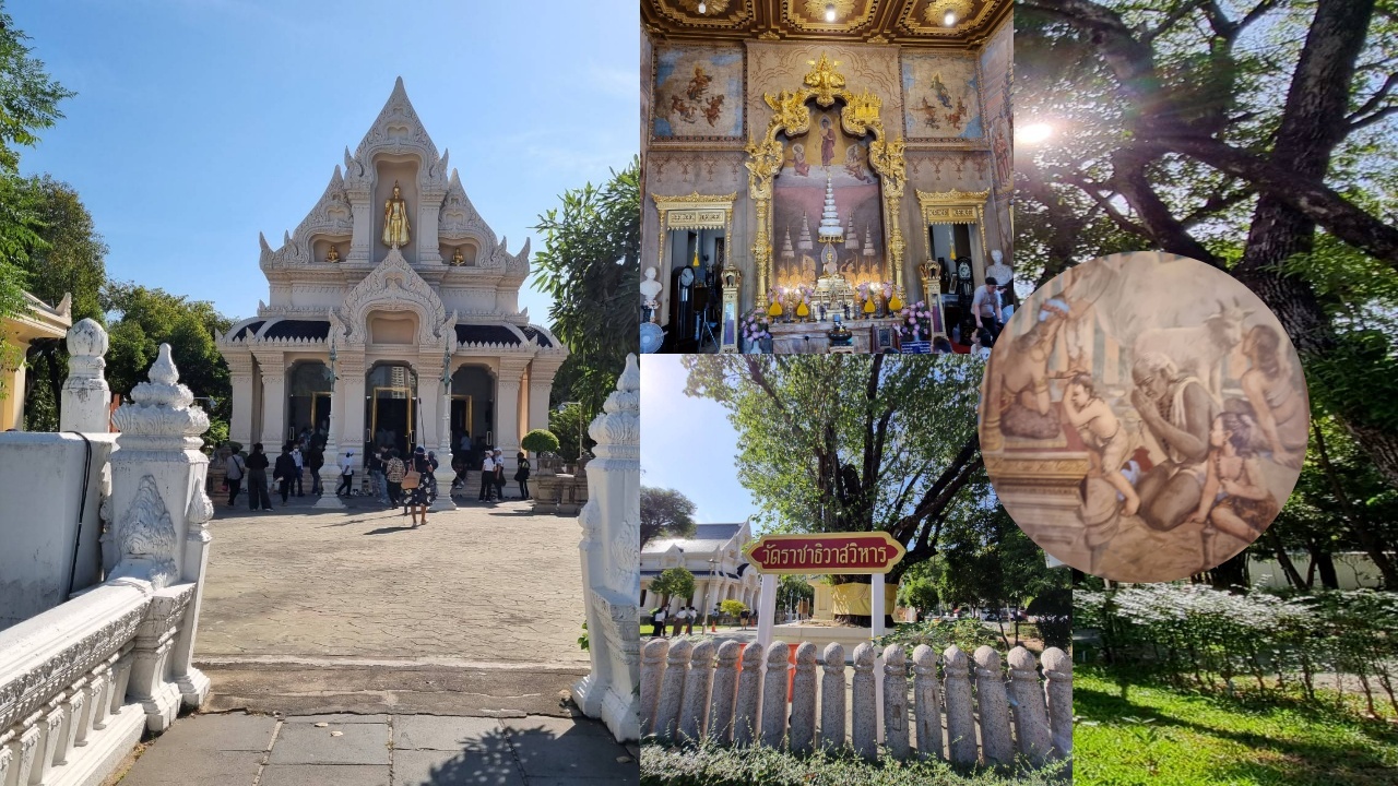 วัดราชาธิวาส วัดโบราณริมเจ้าพระยา ขอพรเสริมบารมี เชื่อมพลังราชา