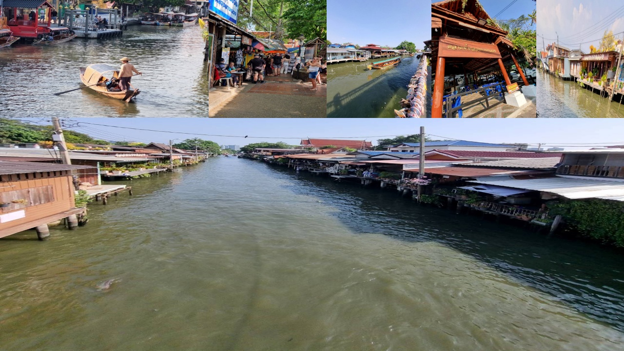 เที่ยว ‘ตลาดคลองบางหลวง’ ชุมชนเก่าแก่ฝั่งธนฯ สัมผัสวิถีชีวิตริมคลองสุดคลาสสิก