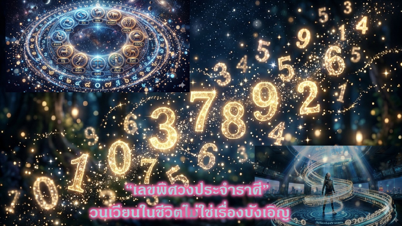 เปิด ‘เลขพิศวงประจำราศี’ วนเวียนในชีวิต ไม่ใช่เรื่องบังเอิญ!