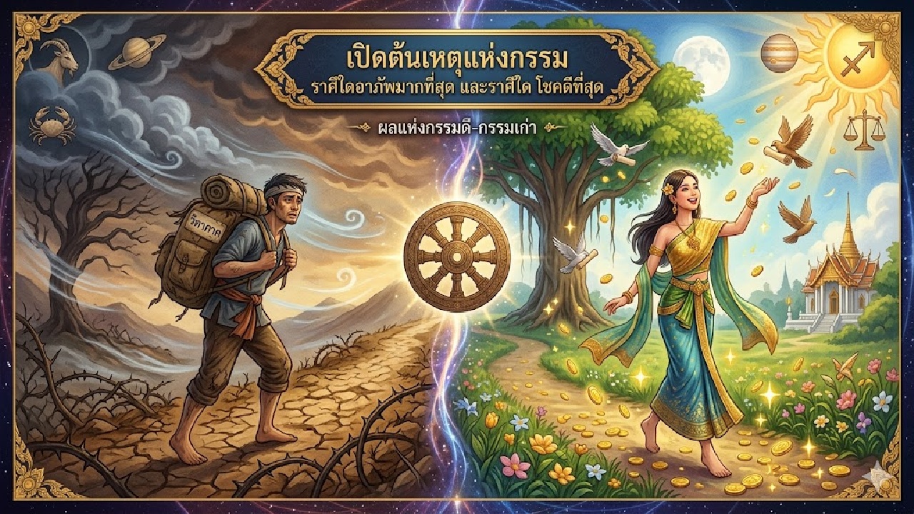เปิดราศี แห่ง “ความอาภัพ” และ “ความโชคดี” ตามหลักโหราศาสตร์